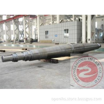 Q345 hexagonal DC motor shaft Heavy Steel Forgings For chem